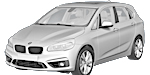 BMW F45 B1365 Fault Code
